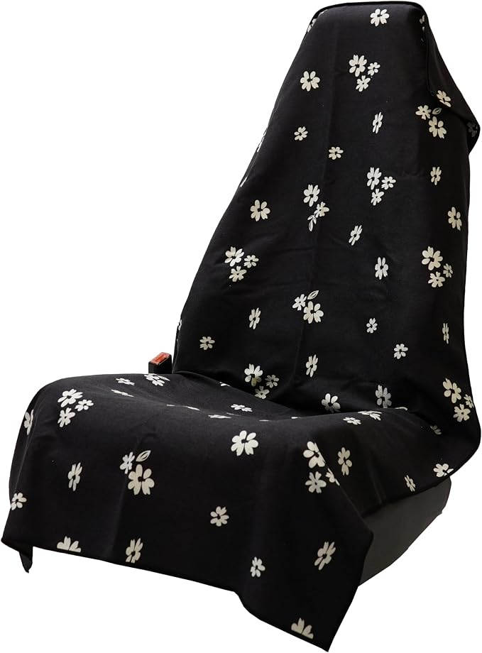Athletic Running Towel, Full-Sized, Car Seat Cover - Performance Microfiber (Florid Declamation)