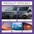 Glass Anti Fog Spray for Car Windshield, with Fast Defogging Formula, 100ml, Glass Cleaner Spray, Truck Interior Cleaner, Long-Lasting Protection,for Window Goggles Mirror Windshield Automotive
