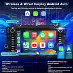 5GWifi Car Radio for GMC Sierra Chevy Silverado 1500/2500/3500 2007-2013, Acadia 2007-2012, Tahoe Yukon 2007-2014, Savana Equinox 7inch Stereo Touch Screen Carplay Android Auto GPS Camera
