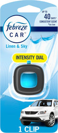 Car Air Freshener Vent Clip, Linen & Sky, 1 Count