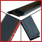 2015-2020 Tape-On Rain Guards for Chevrolet Chevy Tahoe & for GMC Yukon Side Window Visor Deflectors, Durable Tinted Vent Shades 2016 2017 2018 2019