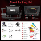 Car Radio for Honda Civic 2006 2007 2008 2009 2010 2011 with Apple Carplay Android Auto 2+32GB 10.1" Touch Screen Stereo for Honda Civic with in-Dash GPS, WiFi, BT, DSP, Backup Camera, MIC