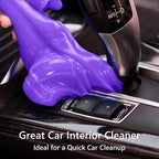 Car Cleaning Gel for Car Cleaning Putty Car Putty Auto Detailing Tools Car Slime Cleaner Dust Cleaning Gel for Car Interior Cleaner Car Accessories Keyboard Cleaner Purple, 4 Pack (160g Each)