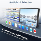 Qualcomn Chipset 8 Core 4+64GB Android 15 Car Stereo for Hyundai Elantra 2007-2010, 9 Inch Touch Screen Carplay Android Auto Radio DSP Hi-Res Picture in Picture+AHD Backup Camera Voice Assistant