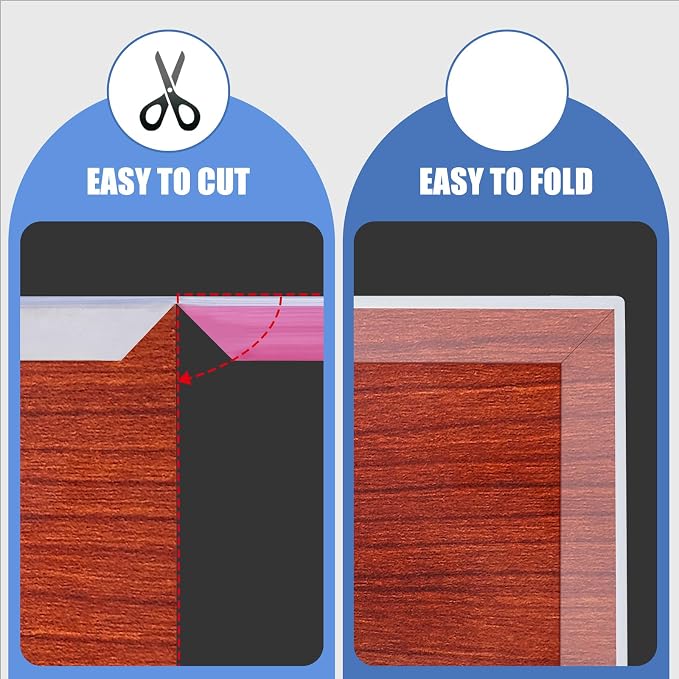 Clear Rubber Edge Trim, Flexible Self-Adhesive U Shaped Peel and Stick Edge Banding, 5/8"(16mm) Wide U Channel Edge Protector, Baby Proof Edge Guards for Plywood and Furniture, 20Ft, Transparent Color