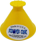 2 Pack of The SCRAPER CONE The Original Ice Scraper, Snow Removal Made in The USA Magical Frost Removal Funnel Shaped Cleaning Tool Car Windshield Deicer Magic Scrapers Instascrape Shovel Brush