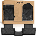 Floor Mats for Ford Bronco 2-Door 2026 2025 2024 2023 2022 2021(Not for Bronco Sport) All Weather TPE Custom Fit Car Floor Liners, 1st & 2nd Row, 3pcs Black