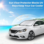 for Altima 2024 Windshield Sun Shade Sunshade for Nissan Altima Sedan 2019-2022 2023 Windshield Cover Front Window Sun Shield Foldable Sun Visor Protector UV Heat Protection Car Accessories