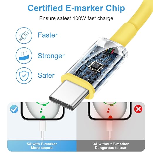 3FT Car Carplay Cable for iPhone 17 16 15 Cable USB to USB C Cable[Apple MFi Certified] USB C Carplay Cord,iPhone 17 Charger Cord,iPhone 16 Car Charger,USB to Type C Cable Car Charging Cable