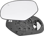 LH Driver Left side Mirror Glass Replacement Power Heated Left Driver Side for 2007-2014 Cadillac Escalade Chevy Silverado Tahoe GMC Sierra Yukon