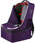 Padded Carseat Travel Bag for Airplane, Car Seat Travel Backpack with Shoulder Straps, Gate Check Car Seat Bags for Air Travel, Toddler Airplane Travel Essentials