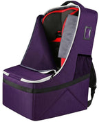 Padded Carseat Travel Bag for Airplane, Car Seat Travel Backpack with Shoulder Straps, Gate Check Car Seat Bags for Air Travel, Toddler Airplane Travel Essentials