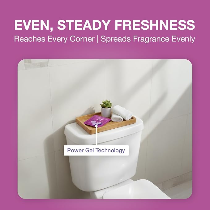 AER Power Pocket Berry Rush Solid Gel Air Freshener for the Entire Home with Long Lasting Scent, Pack of 1