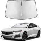 Windshield Sunshade Compatible for Acura TLX 2021-2024 2025 2026, Sun Visor for Front Windshield & Window Sun Shade Cover, UV Heat Blocker & Protector, Car Accessories