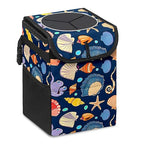 Car Trash Can – Multi-Purpose, Lightweight and Portable with Durable Water-Resistant Coating, No Installation Required, Practical and Ample Capacity, Variety of Colors.Conch Shell