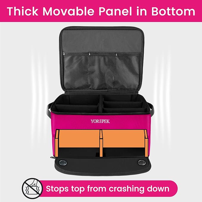 2 Layer Golf Trunk Organizer, Golf Gifts for Men with Separate Ventilated Compartment for 2 Pair Shoes, Waterproof Car Trunk Locker for Balls, Tees, Clothes, Gloves, Gifts for Golfers