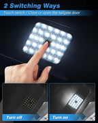 Compatible with LED Lights Toyota Highlander 2023 2022 2021 2020 Cargo Lamps Decorative Atmosphere Lamp Trunk Ceiling Lighting 2 PCS (Only for Electric Tailgate Versions, Not fit 2024)