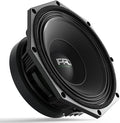 PRO828FR Loudspeaker - 8" Midrange Aluminum Basket, 1200W Max, 300W RMS, 8 Ohms - Premium Quality Audio Door Speakers for Car or Truck Stereo Sound System (MB-PRO828FR)