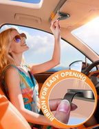 Sunglasses Holder for Car Visor, Magnetic Sunglass Organizer Clip Universal for Car SUV Truck Pickup, Jeep Wrangler Accessories