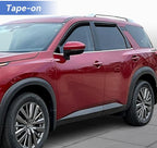 Window Visors Rain Guards for 2022 2023 2024 2025 2026 Nissan Pathfinder, Out-Channel Window Vent Wind Deflectors Visors Shades for 22 23 24 25 26 Nissan Pathfinder S SV SL Platinum Rock Creek