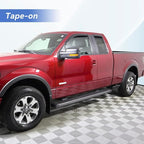 Window Visors Rain Guards for 2004-2014 Ford F150 SuperCab, Out-Channel Window Vent Wind Deflectors Visors Shades for 04-14 F-150 Extended Cab