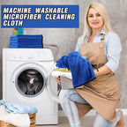 80 Pcs Blue Microfiber Towels: 16"x16" Microfiber Drying Towels Bulk Micro Fiber Car Cleaning Cloth for Cars Drying Washing Polishing Cleaning Household Supplies