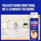3.5 Oz. Air Sanitizer & Odor Eliminator for Homes, Cars, Offices and More, Vanilla Scent, 2 Pack
