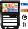 5G WiFi Car Radio Stereo for Ford F150 2009-2012,9" HD IPS Touch Display,Wireless CarPlay/Android Auto,GPS DSP RDS,Upgrade Bluetooth 5.0 AM/FM Stereo 2GB RAM 32GB ROM High-end