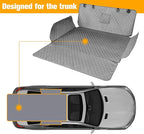 SUV Cargo Liner for Dogs, Waterproof Trunk Cover for SUVs with Bumper Flap Protector, Scratchproof Durable 600D Oxford Fabric, Non-Slip, Machine Washable