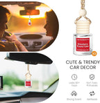Hanging Car Air Freshener, Long Lasting Scent, Cute Air Fresheners for Women, 2 Pack Non-Toxic Essential Oil Diffuser, Made in USA