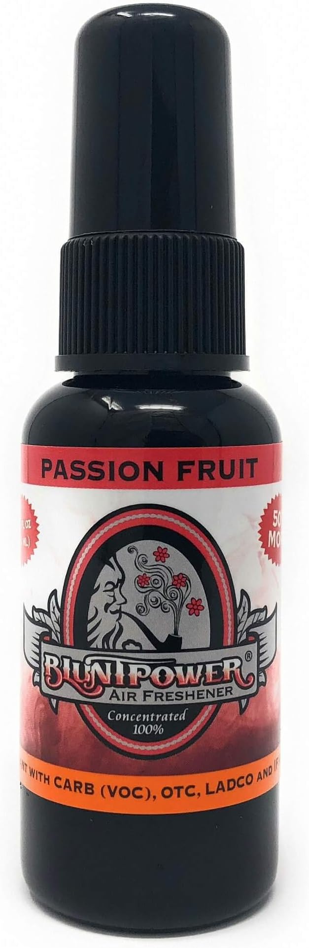 Concentrated Air Freshener - Passion Fruit (1 Pack) for Room and Car - Oil-Based Diffuser Spray Bottle - Long-Lasting Bathroom, Car Freshener & Odor Eliminator