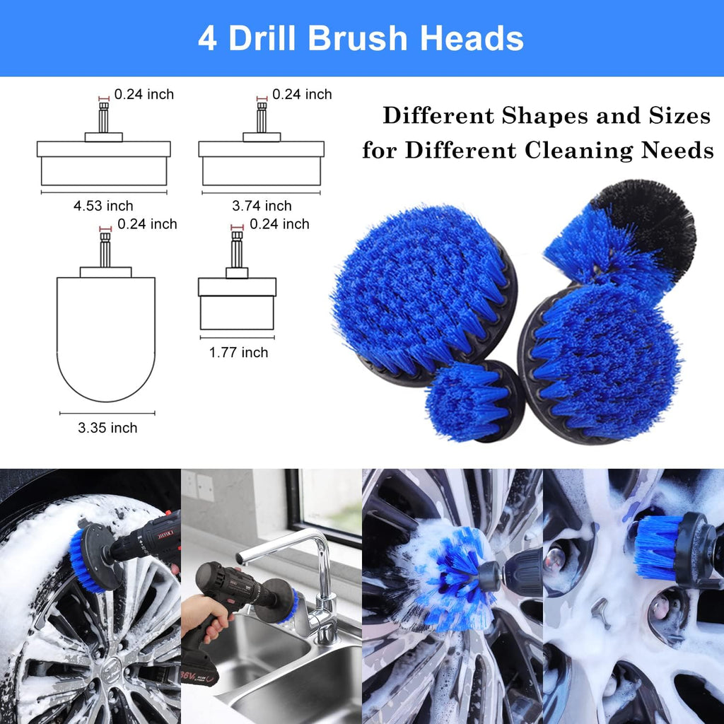 26-Piece Car Detailing Brush Kit — Complete Interior Cleaning Set
