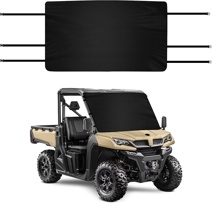 600D UTV Windshield Snow Cover Compatible with CFMOTO UFORCE 1000/1000 XL 2019-2026 Full Size, Transport Windshield Protector for Ice and Snow