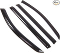 Outside Mount Window Vent Visors Rain Guards Compatible with Mercedes GL350 GL450 2007-2012 | Side Window Wind Deflectors Rain Shields | Smoke Tinted, 4 Pcs Set, DGWV-729