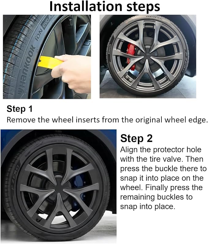 Rim Protector for Tesla 2025 2026 Model Y Juniper Performance 21inch Arachnid 2.0 Wheels Cover All-in-one Car Tire Trim Rings Rim Case Hubcaps Model Y Juniper Accessories
