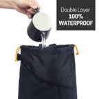 2PCS Hanging Car Garbage Can - Waterproof Leakproof Trash Bag | Car Trash Can with Durable Leakproof Lining, Keeps Vehicle Clean and Neat
