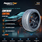 Fullway HP108 All-Season Passenger Car Performance Radial Tire-205/55R16 205/55/16 205/55-16 91V Load Range SL 4-Ply BSW Black Side Wall UTQG 380AA