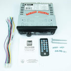 XDM280BT Single-DIN in-Dash CD Receiver with Bluetooth, Blue, 2.07x2.37x5.18 inches