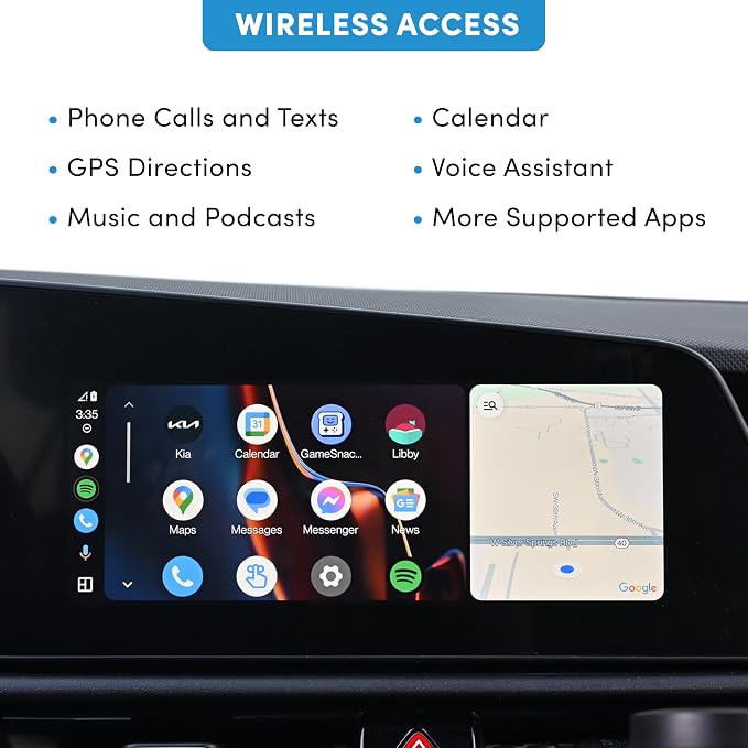 FalconSync Wireless Apple CarPlay/Android Auto Adapter