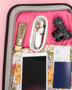 Clear Makeup Bag Small, TSA Approved Portable Toiletry Bag with Zipper Cosmetic Travel Bag Makeup Organizer Case Mini Makeup Pouch for Purse Car Organizer Bag for Women Men