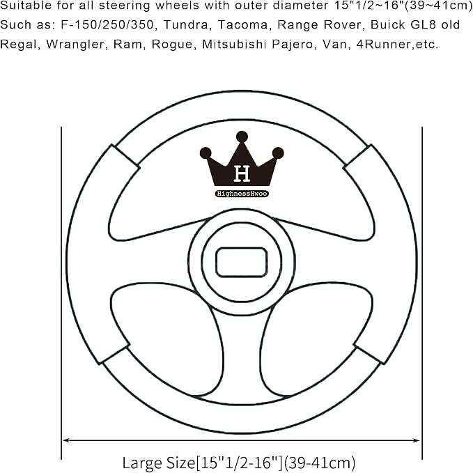 Car Steering Wheel Covers for Women Girl Padded Carbon Fiber PU Leather Cute Cartoon Auto Interior Accessories for Jeep, Truck, Universal, Anti Slip, Green, Large Size, 15.2-16in
