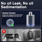 Smart Car Air Freshener Diffuser, 170ml/5.7FL OZ, Air Freshener Car Lasts for 6 Months, Car Fragrance Intelligent Auto On/Off, Ultrasonic Mist, 5 Modes, RGB Music Syncing Light, Wilderness