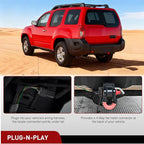 4 Pin Trailer Wiring Harness 55441 Custom for 2005 2006 2007 2008 2009 2010 2011 2012 2013 14 15 16 17 18 19 20 21 22 23 24 Nissan Frontier Xterra Pathfinder Suzuki Equator