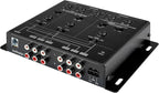 3-Way Active Crossover with Bandpass Filter (XV-3-V15BP), Multiplier Switch, Compact, Power LED Indicator, Subwoofer Bass Boost, Custom Installation, Remote Bass Knob