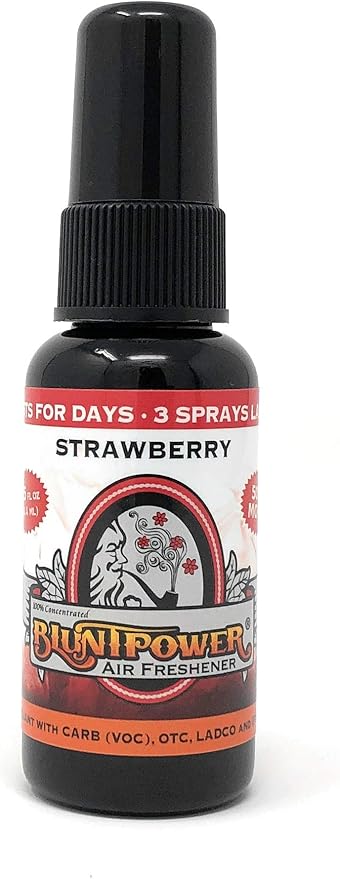 (Strawberry, 1 Pack) Concentrated Air Freshener for Room and Car Spray - Oil-Based Diffuser Spray Bottle - Long-Lasting Bathroom Spray, Car Freshener, & Odor Eliminator Spray