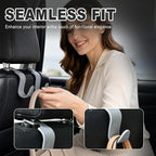 Car Seat Hooks for Headrest 4 Pack, Car Seat Back Storage Hook, Universal Vehicle Headrest Hanger for Purse, Handbag, Coat, Umbrella, Grocery Bags, Practical Interior Accessories