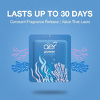 AER Power Pocket Seabreez Solid Gel Air Freshener for the Entire Home with Long Lasting Scent, Pack of 6