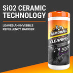 Ultra Shield + Ceramic Cleaning Wipes by, Car Interior Cleaner Wipes with Stain-Repelling Technology, 90 Count