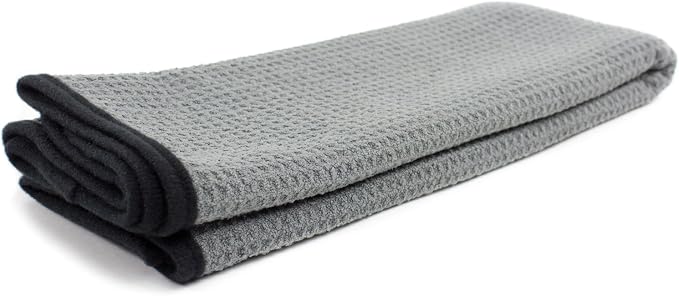 Auto 879-2 Professional Microfiber Waffle Drying Towel, 25 in. x 36 in, 2-Pack