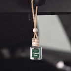 C&E Craft Co Hanging Car Air Freshener Diffuser 2 Pack, Long Lasting Fragrance Oil Car Freshener, Glass Bottle Auto Air Freshener, Made in USA (Flannel Pine)